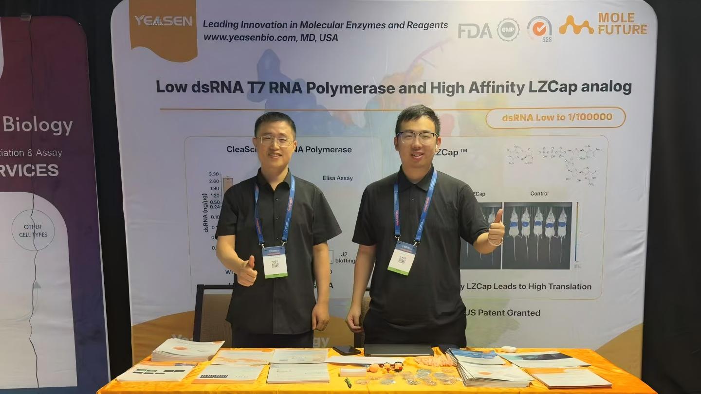Yeasen Biotechnology at the 5th Annual mRNA-Based Therapeutics Summit