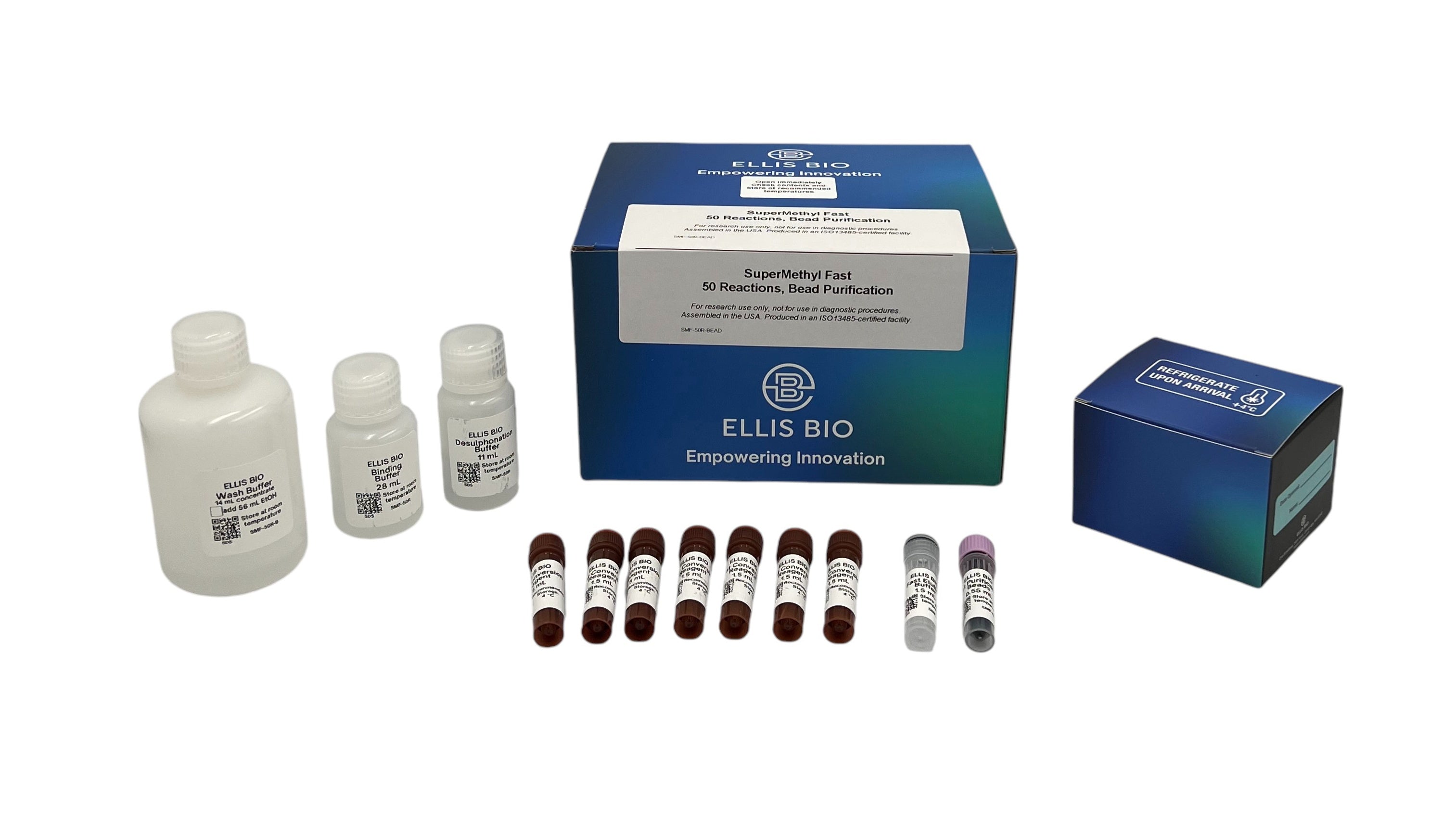 SuperMethyl™ Fast Bisulfite Conversion Kit, Magnetic Bead Purification _ 17330ES