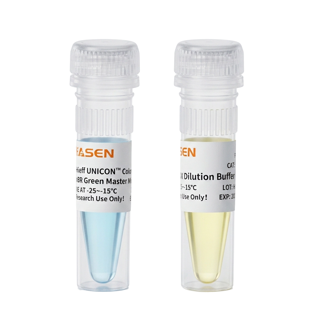 hieff unicon ™ colorgps qpcr master mix (ไม่มี ROX) _ 11188ES
