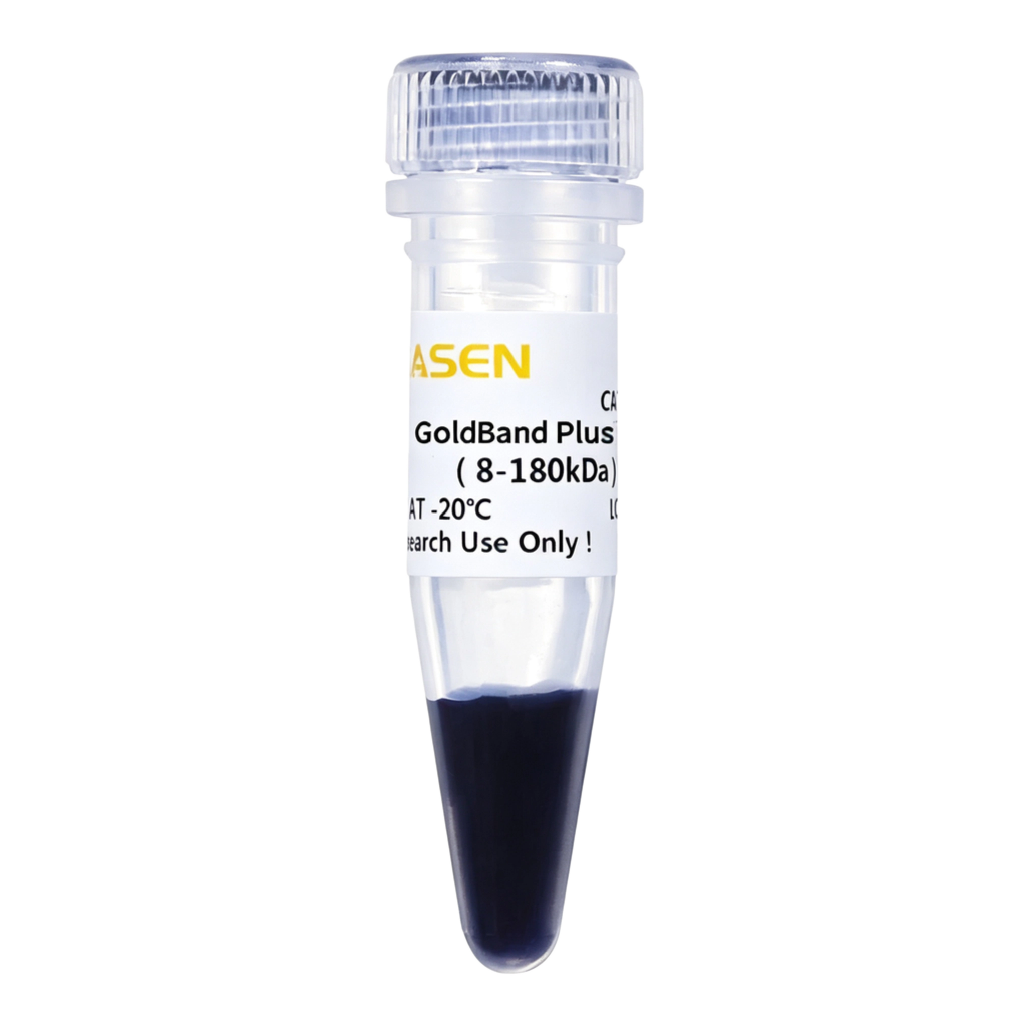 Băng vàng cộng với điểm đánh dấu protein phạm vi thường xuyên 3 màu (8-180 kDa) -20350es