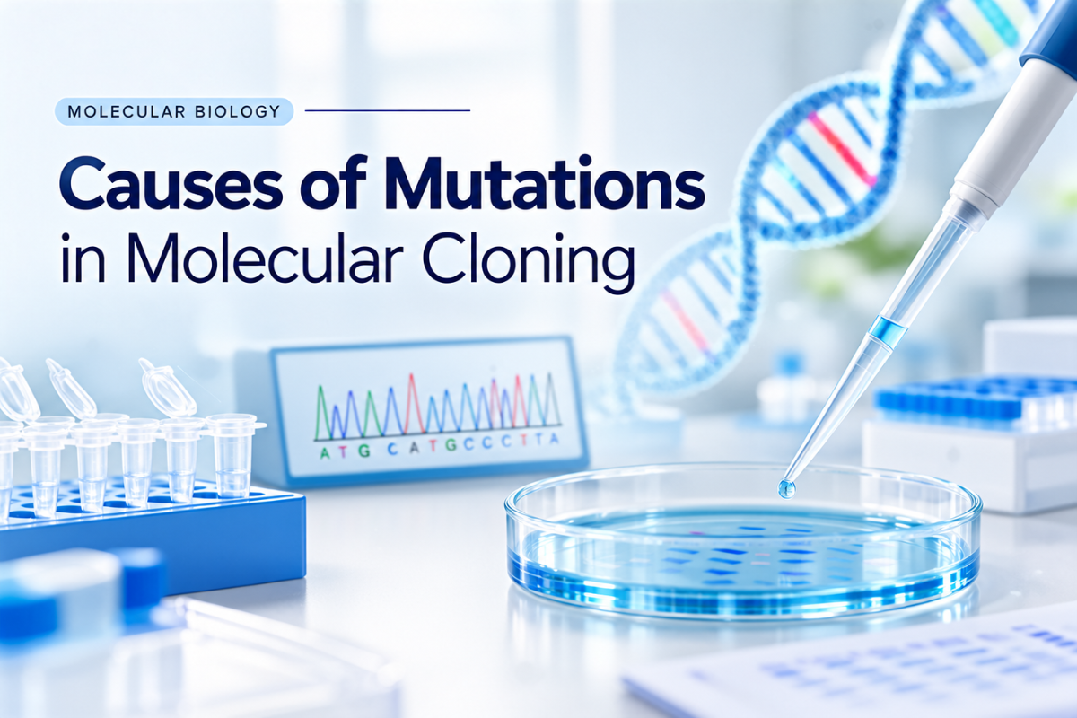 Causes of Mutations in Molecular Cloning