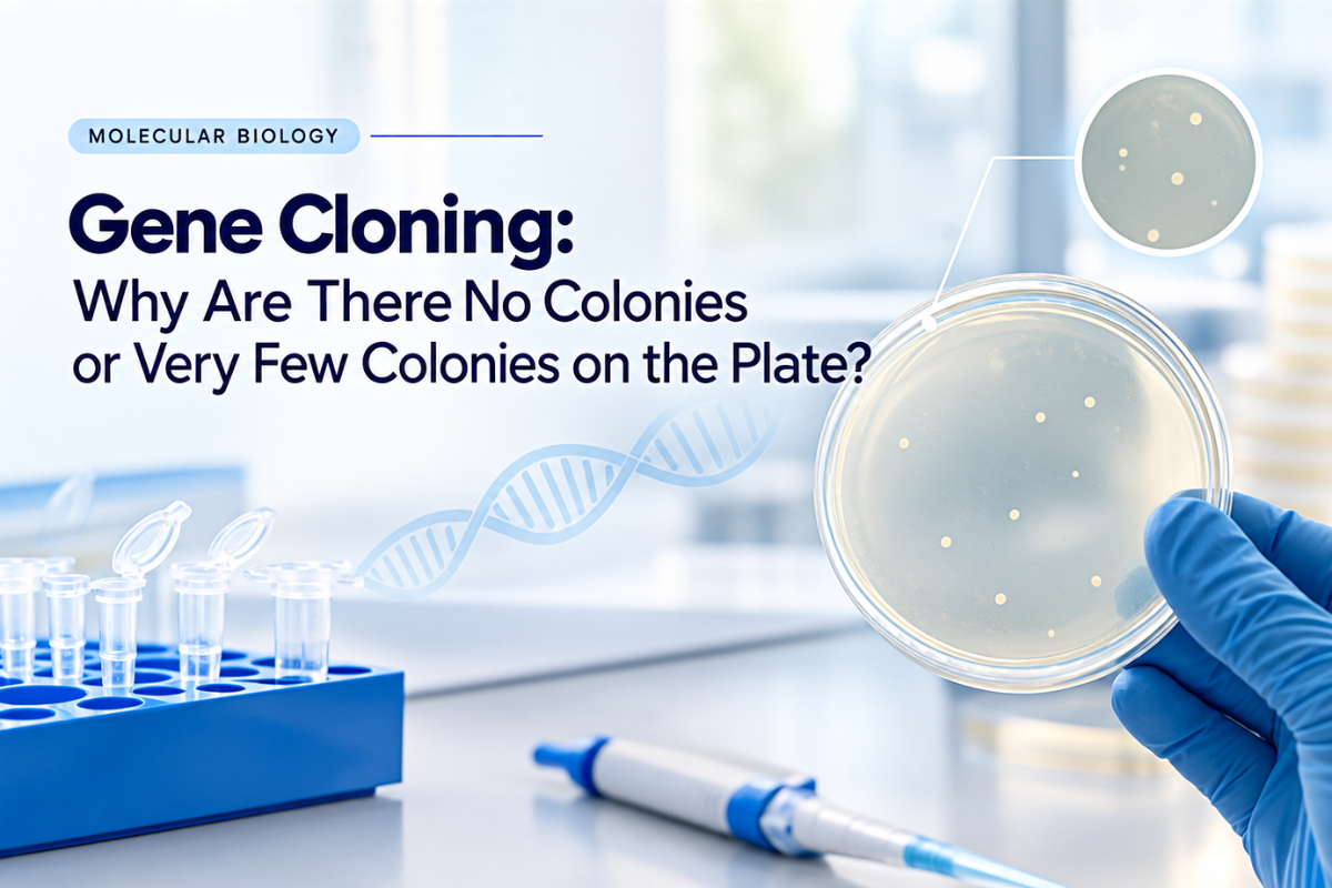Gene Cloning: Why Are There No Colonies or Very Few Colonies on the Plate?