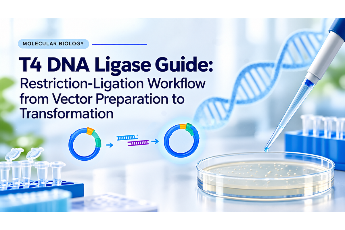 T4 DNA Ligase Guide: Restriction-Ligation Workflow from Vector Preparation to Transformation