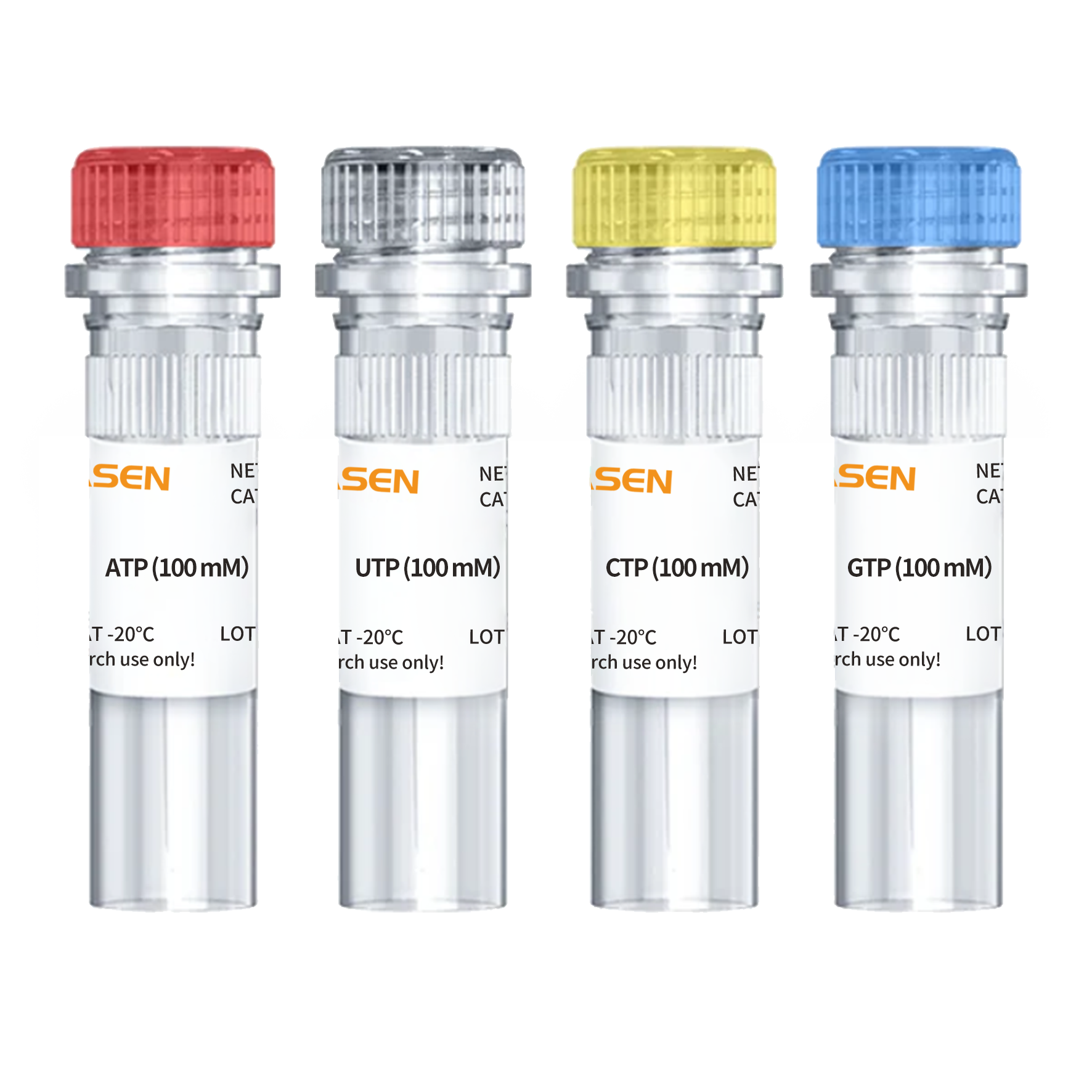 NTP Set Solution (ATP, CTP, UTP, GTP, 100 mM each)-10133ES