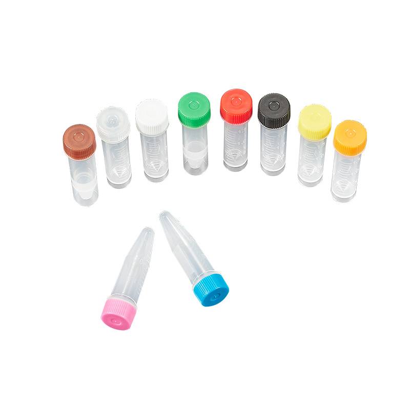 Spiral Sample Storage Tube, 2.0 mL, Self-standing, Pink Flat Cap, Sterile _ 84103ES