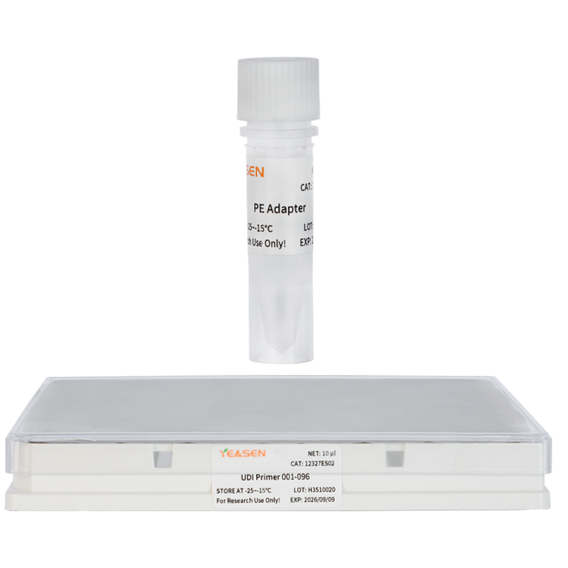 Hieff NGS ™ Stubby UDI Primer Kit för Illumina, PE Adapter Plus, SET1 (001-096) -12327ES