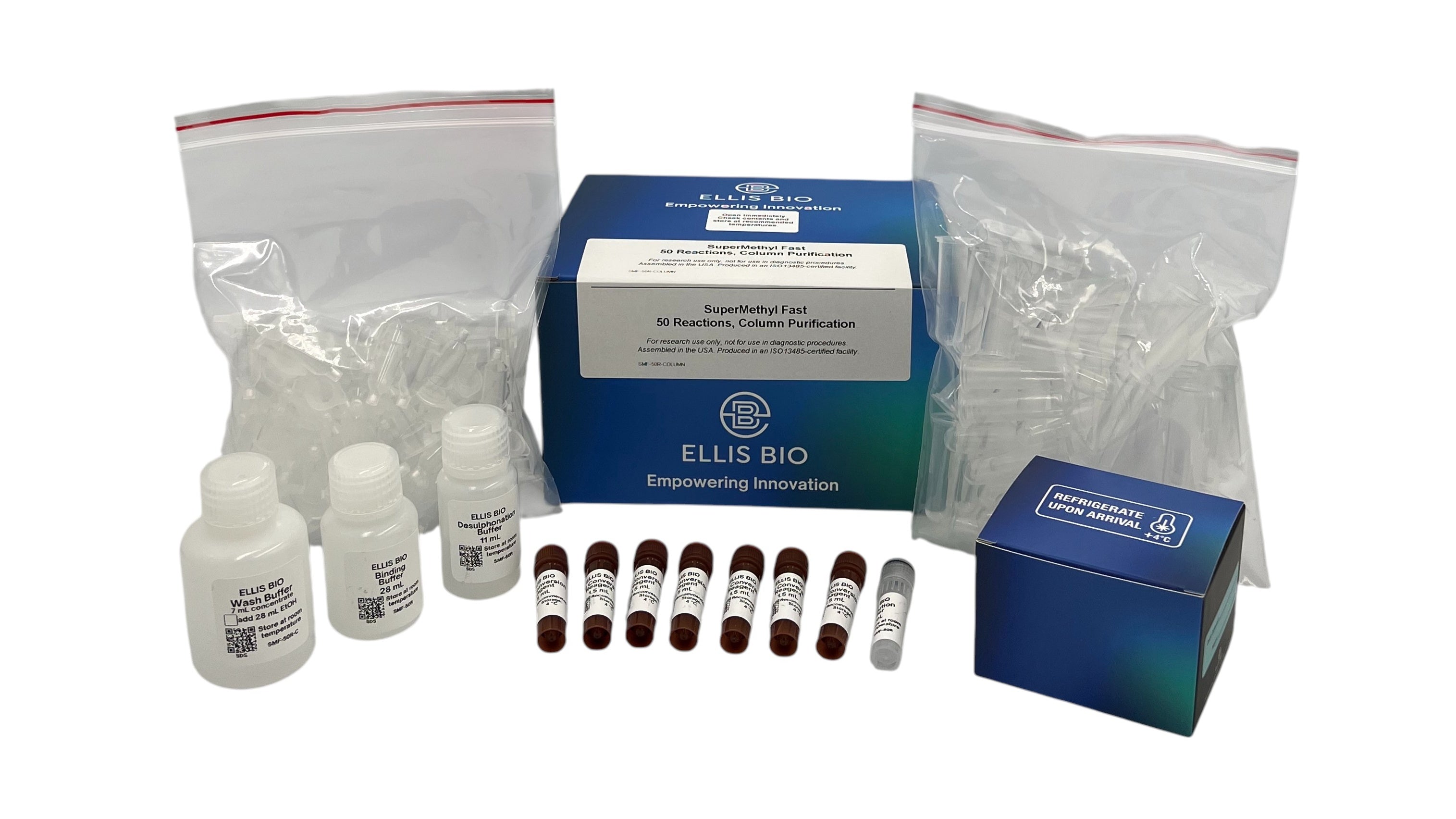 SuperMethyl™ Fast Bisulfite Conversion Kit, Spin Column Purification _ 17329ES